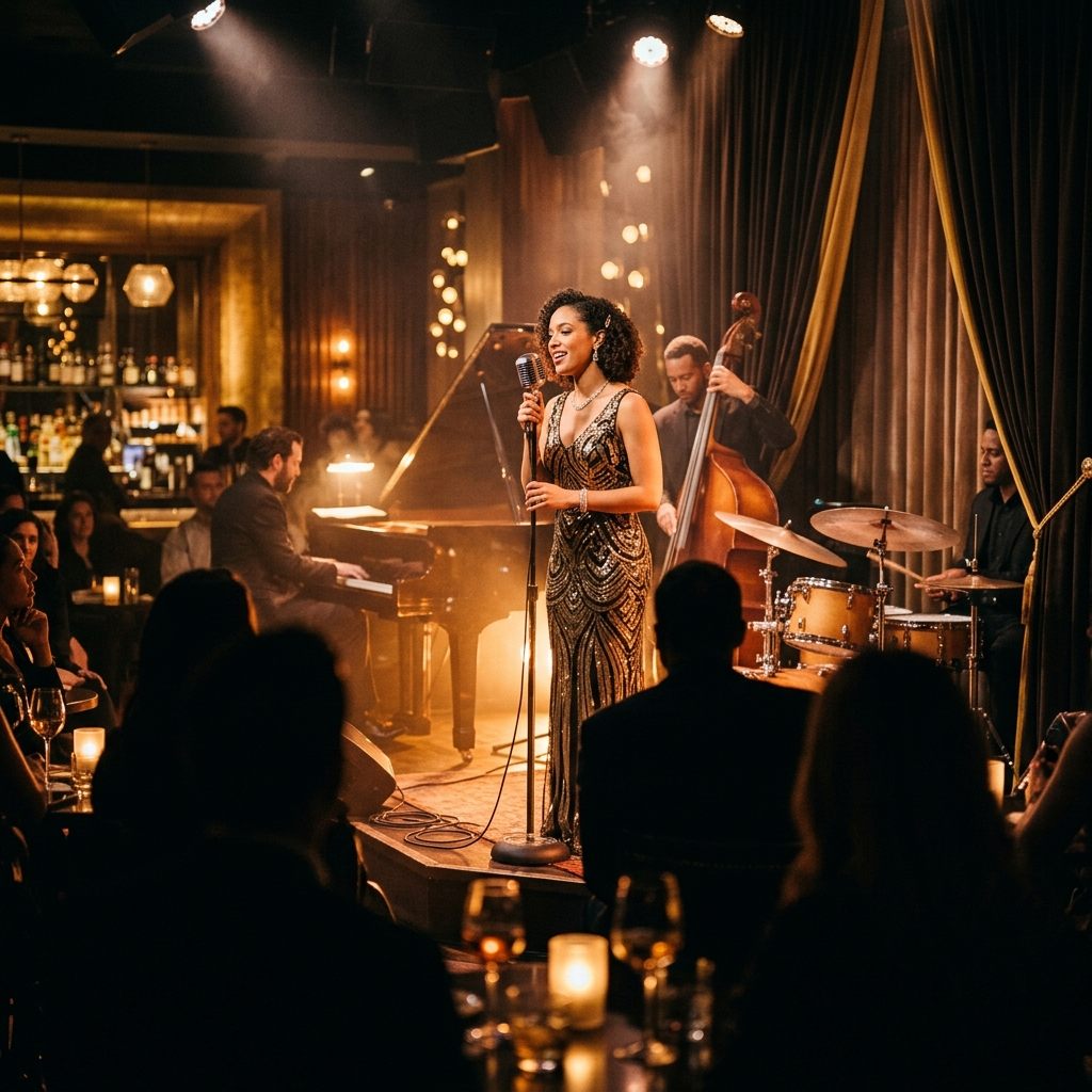 Intimate live performance